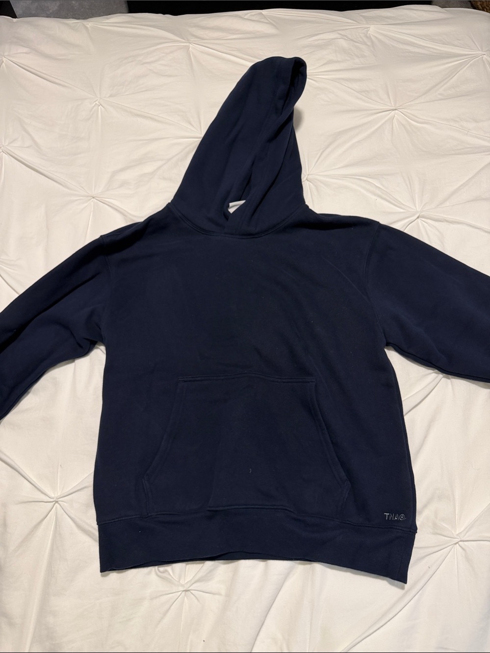 TNA Navy Blue Crewneck Hoodie